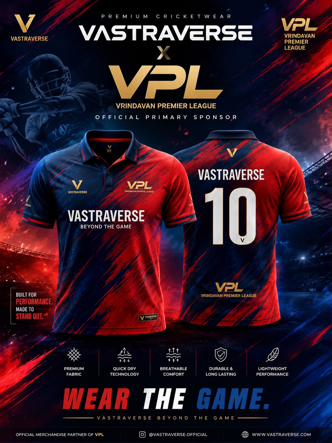 Vastraverse × VPL Special Edition Collab Jersey
