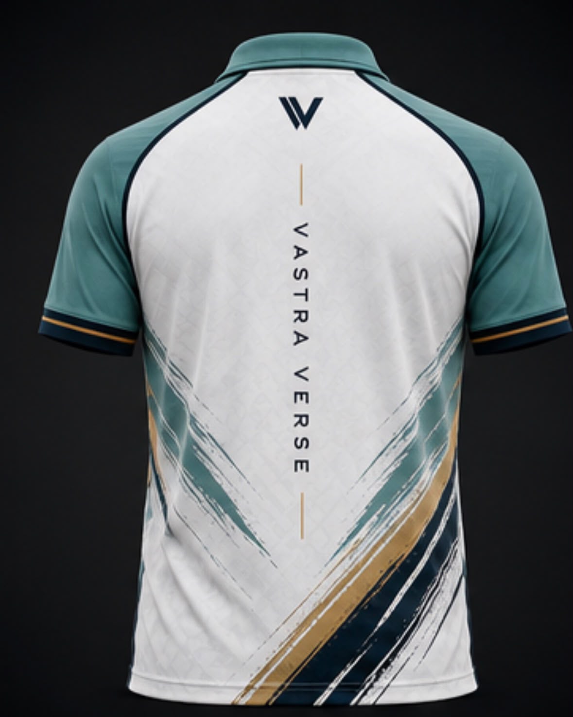 Vastraverse Premium Polo – Teal Edition